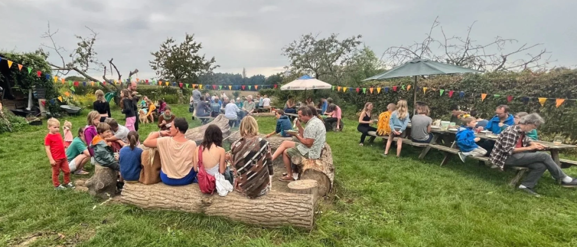 De boerenmarkt op het veld van BoerEnCompagnie