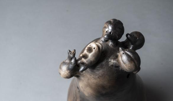 Detail foto kunstwerk Julia Isídrez